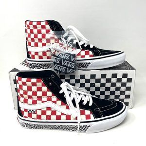 checkered gray vans